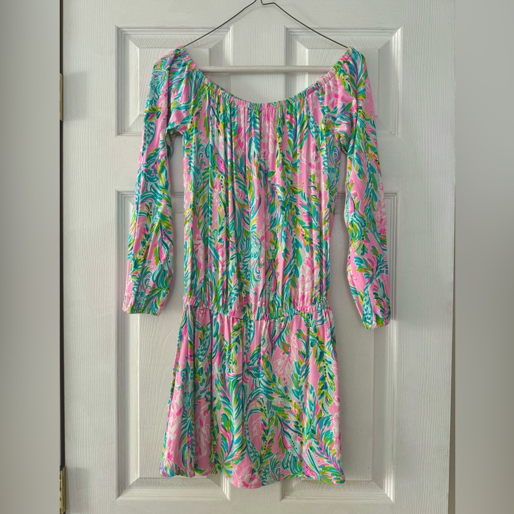 Lilly Pulitzer Long Sleeve Romper Dress XXS